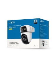 TP-LINK TAPO CAMARA DE SEGURIDAD 3MP DOBLE LENTE WIFI/LAN IP66 (C545D)