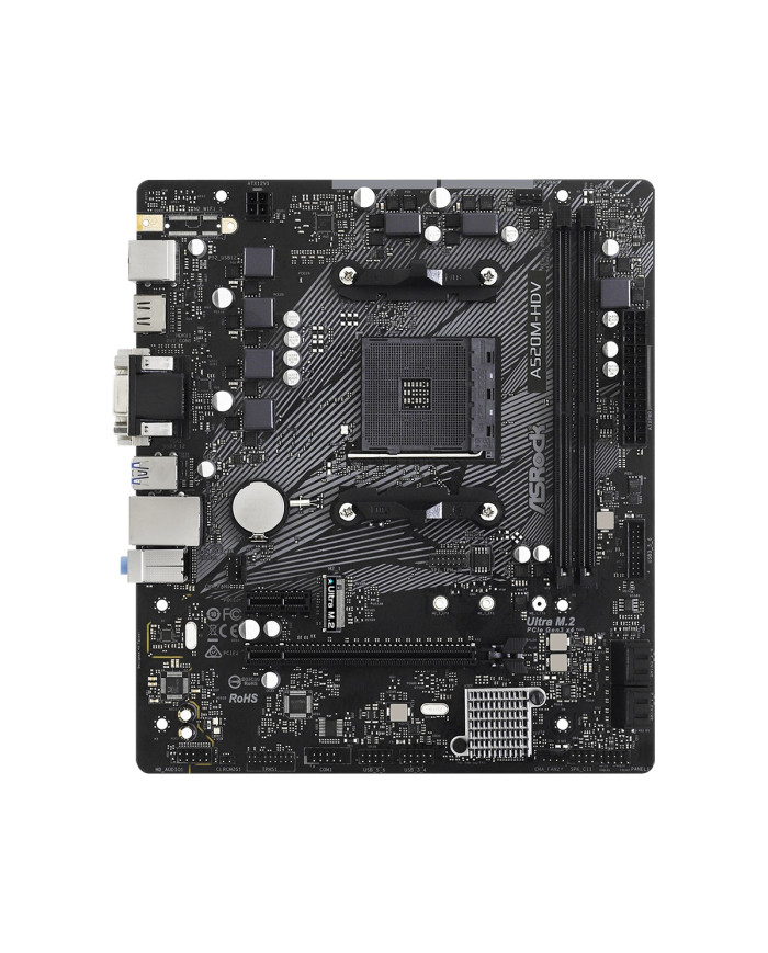 ASROCK MAINBOARD A520M-HDV DDR4 M.2 AM4
