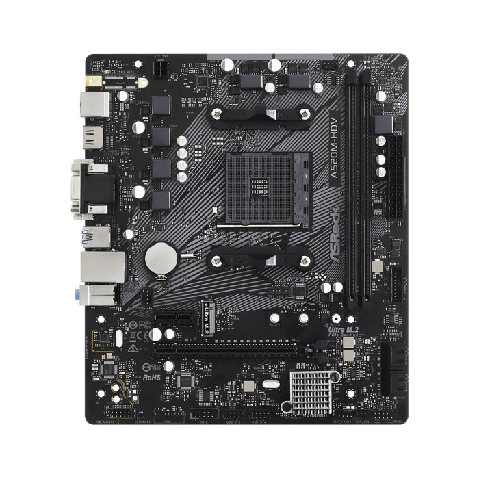 ASROCK MAINBOARD A520M-HDV DDR4 M.2 AM4