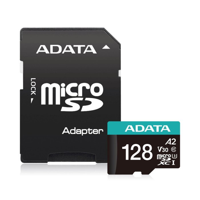 ADATA TARJETA DE MEMORIA MICROSD 128GB V30 A2 4K