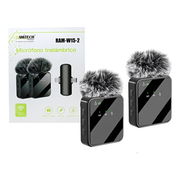 RAMITECH MICROFONO INALAMBRICO SOLAPA (RAM-W15)