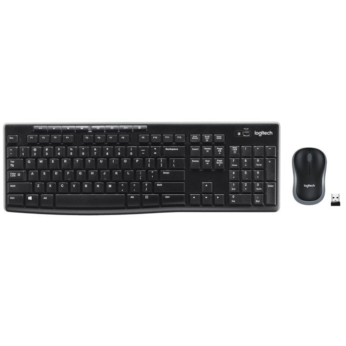 LOGITECH COMBO TECLADO + MOUSE INALAMBRICO (MK270)