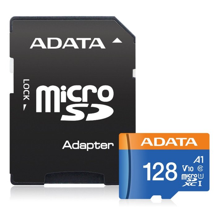 ADATA TARJETA DE MEMORIA MICROSD 128GB V10 A1 100MB/s