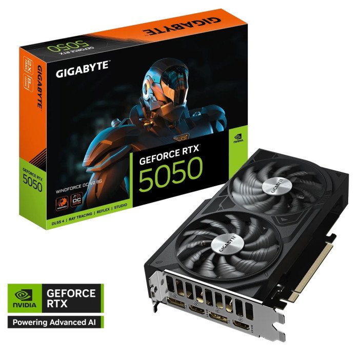 GIGABYTE TARJETA DE VIDEO RTX 5050 8GB GDDR6