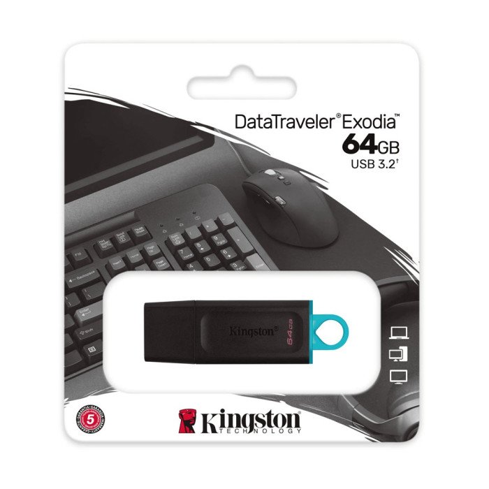 KINGSTON PENDRIVE 64GB EXODIA USB 3.2