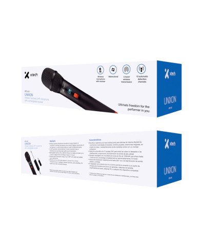 XTECH MICROFONO INALAMBRICO UHF (XTS-690)