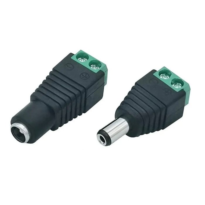 CONECTOR CORRIENTE BORNERA DC CAMARAS