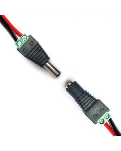 CONECTOR CORRIENTE BORNERA DC CAMARAS