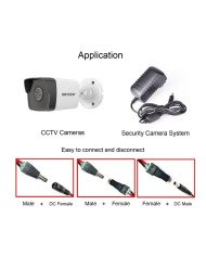 CONECTOR CORRIENTE BORNERA DC CAMARAS