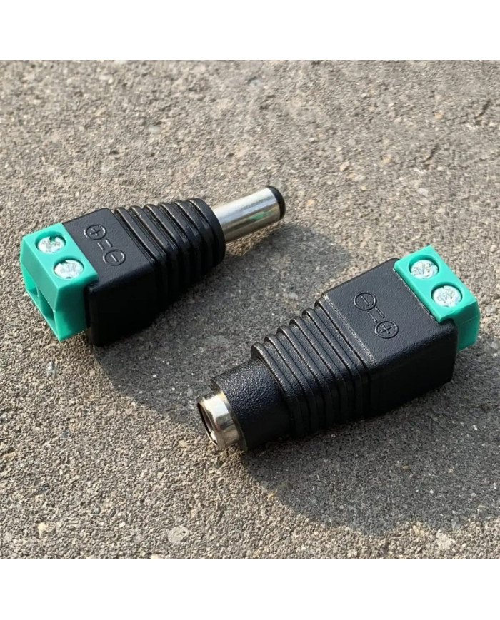 CONECTOR CORRIENTE BORNERA DC CAMARAS