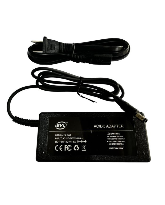 ADAPTADOR DE CORRIENTE DC 12V 4.5AMP (TJ-1235)