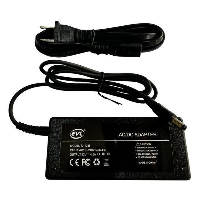 ADAPTADOR DE CORRIENTE DC 12V 4.5AMP (TJ-1235)