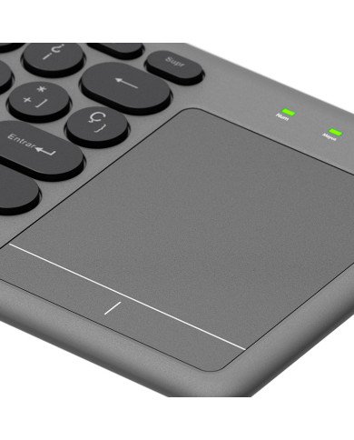 KLIPXTREME TECLADO + TOUCHPAD DUAL INALAMBRICO & BT (KCK-550)
