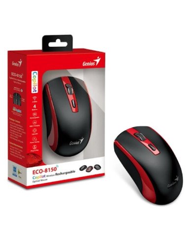 GENIUS MOUSE INALAMBRICO RECARGABLE (ECO-8150)