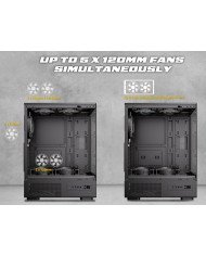 ANTEC CASE GAMER ATX VIDRIO 5xARGB (VCX300)