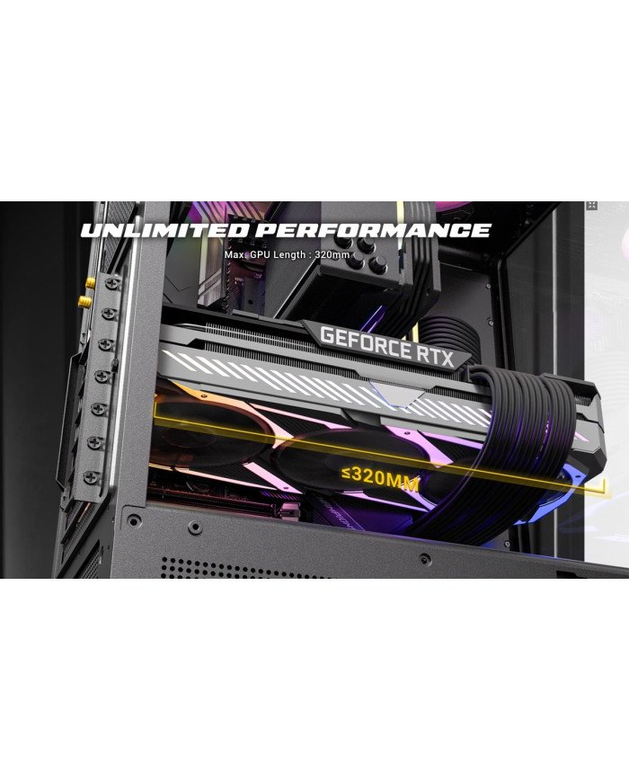 ANTEC CASE GAMER ATX VIDRIO 5xARGB (VCX300)