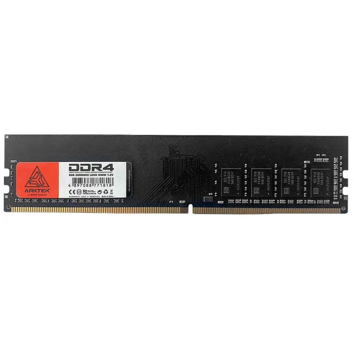 ARKTEK RAM 8GB DIMM DDR4 3200MHZ
