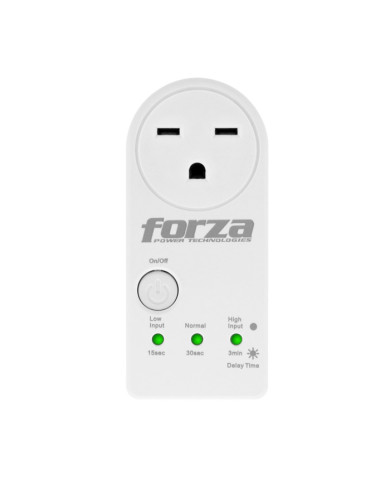 FORZA PROTECTOR DE VOLTAJE 220V CON TEMPORIZADOR (FVP-3302B)