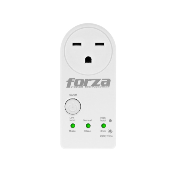FORZA PROTECTOR DE VOLTAJE 220V CON TEMPORIZADOR (FVP-3302B)