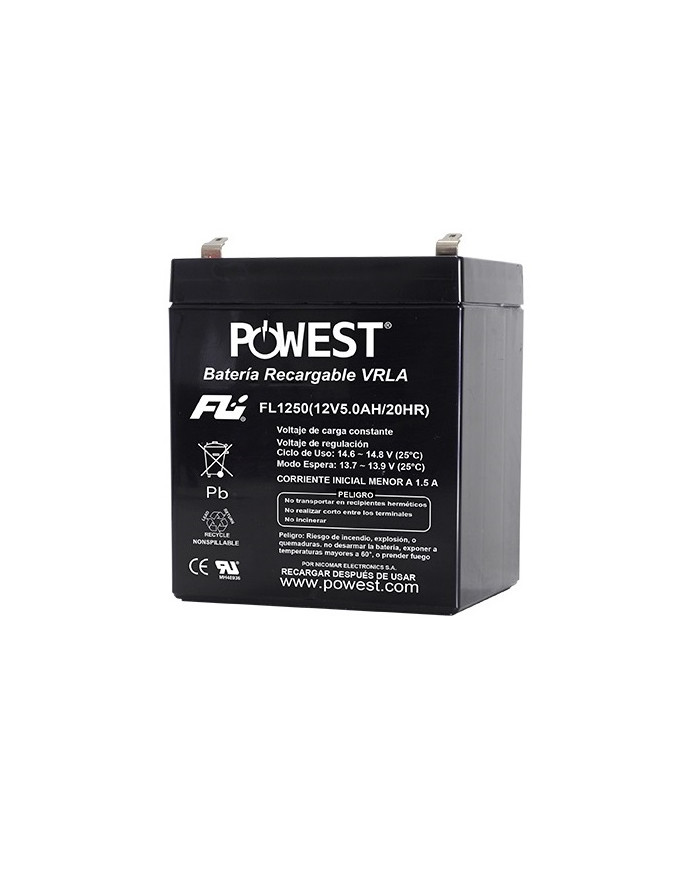 POWEST BATERIA UPS 12V 5Ah (FL1250)