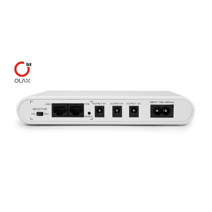 OLAX MINI UPS 10000mAh 17W 5/9/12V (POE-D3)