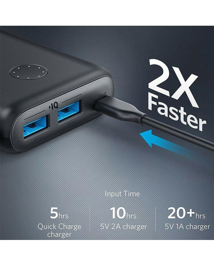 ANKER POWER BANK 20000mAh 18W (A1363)